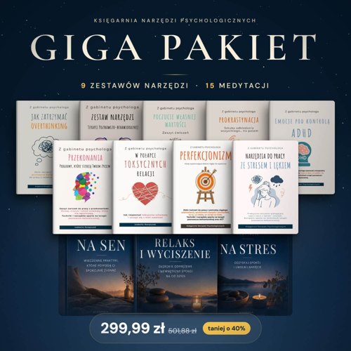 Giga Pakiet: 9 zestawów narzędzi i 15 medytacji